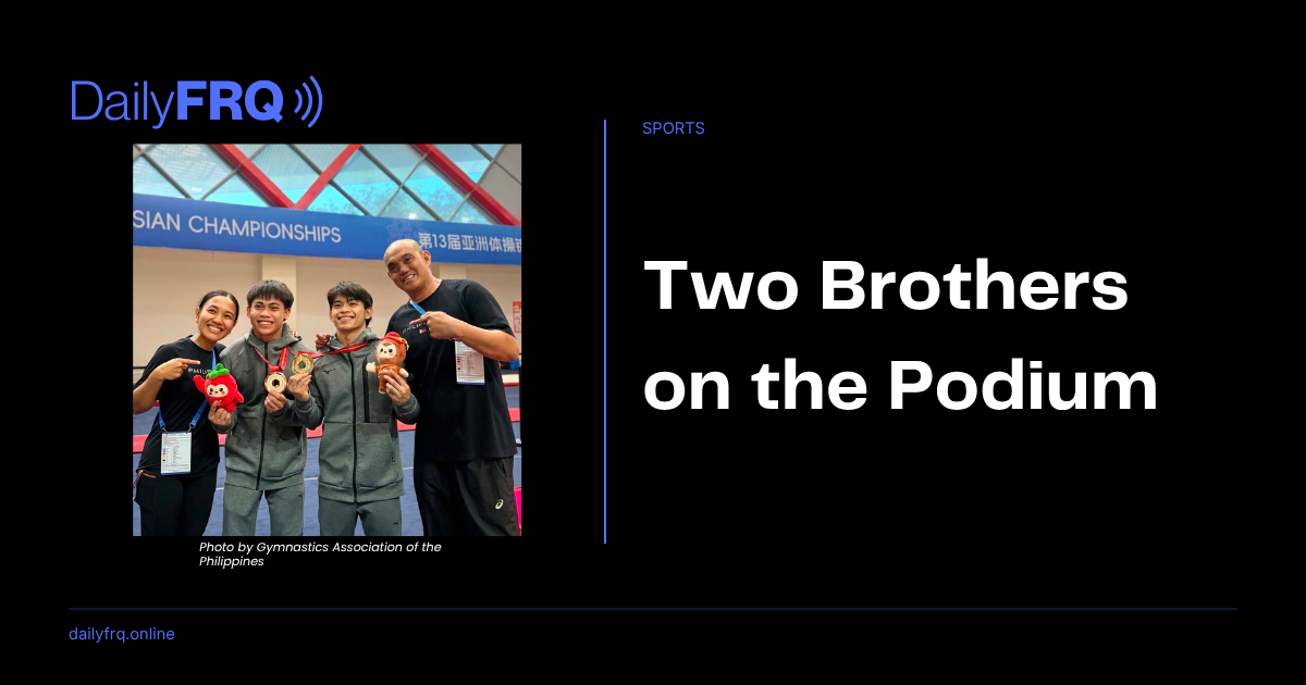 Two Brothers on the Podium