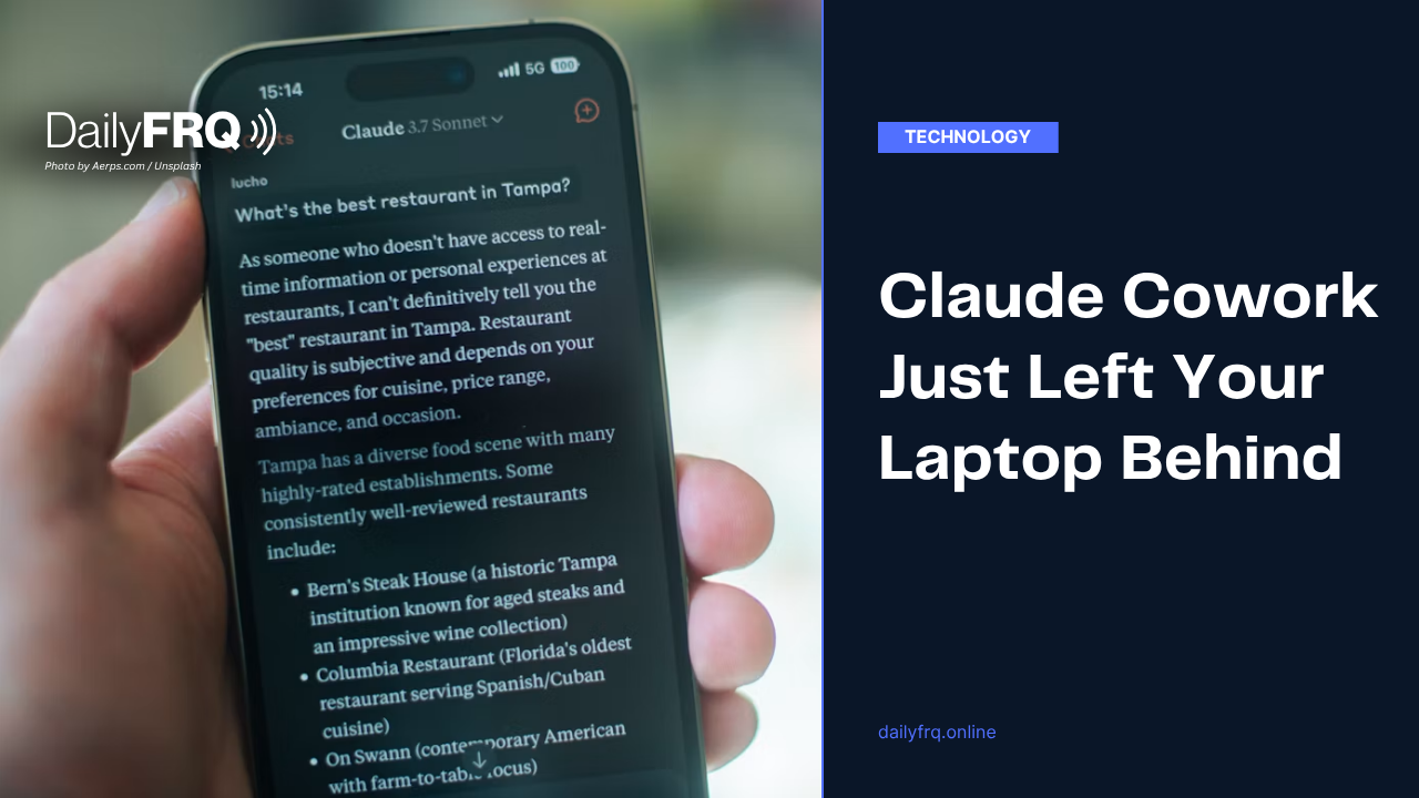 Claude Cowork Just Left Your Laptop Behind