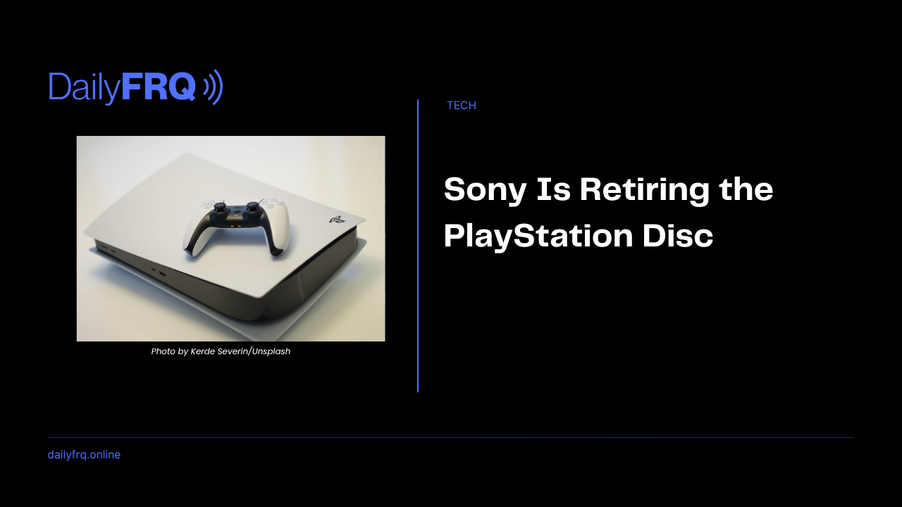 Sony Is Retiring the PlayStation Disc