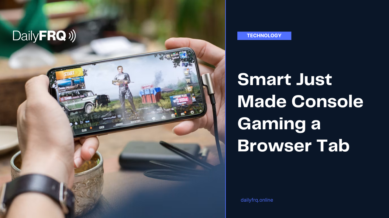 Smart Just Made Console Gaming a Browser Tab