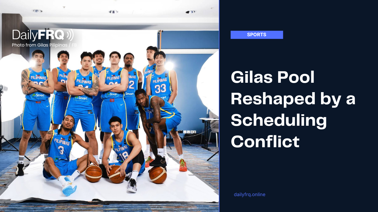 Gilas Pool Reshaped by a Scheduling Conflict