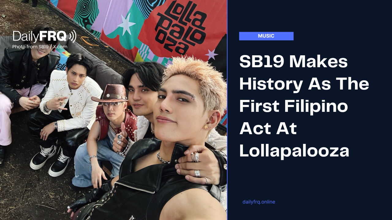 SB19 Makes History As The First Filipino Act At Lollapalooza