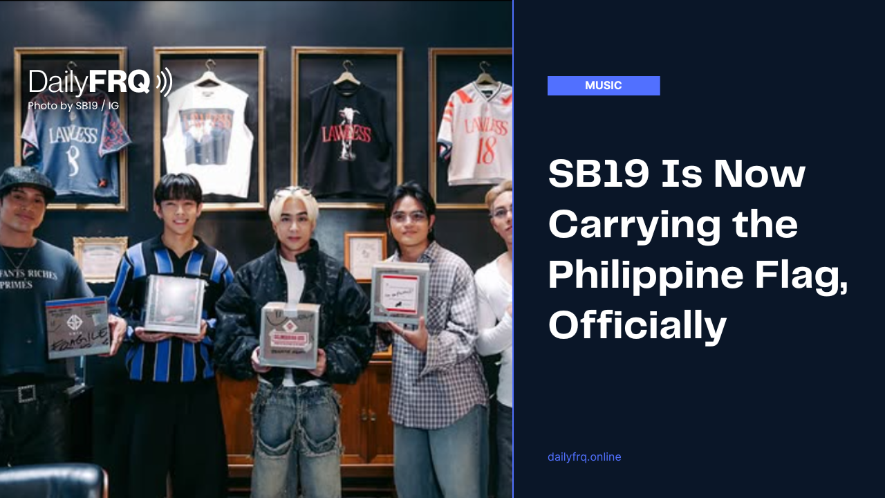 SB19 Is Now Carrying the Philippine Flag, Officially