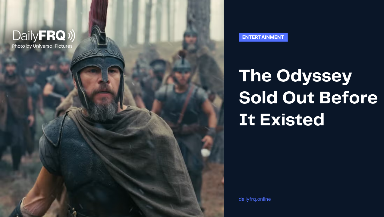 The Odyssey Sold Out Before It Existed