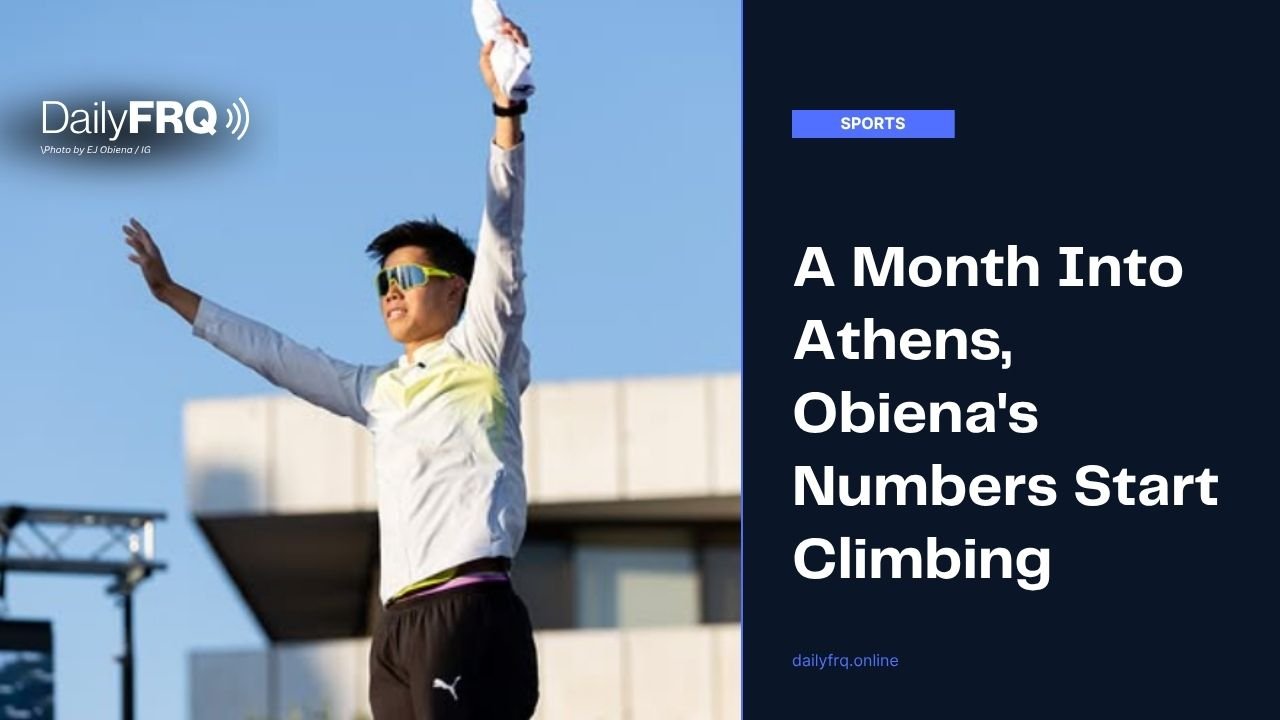 A Month Into Athens, Obiena’s Numbers Start Climbing