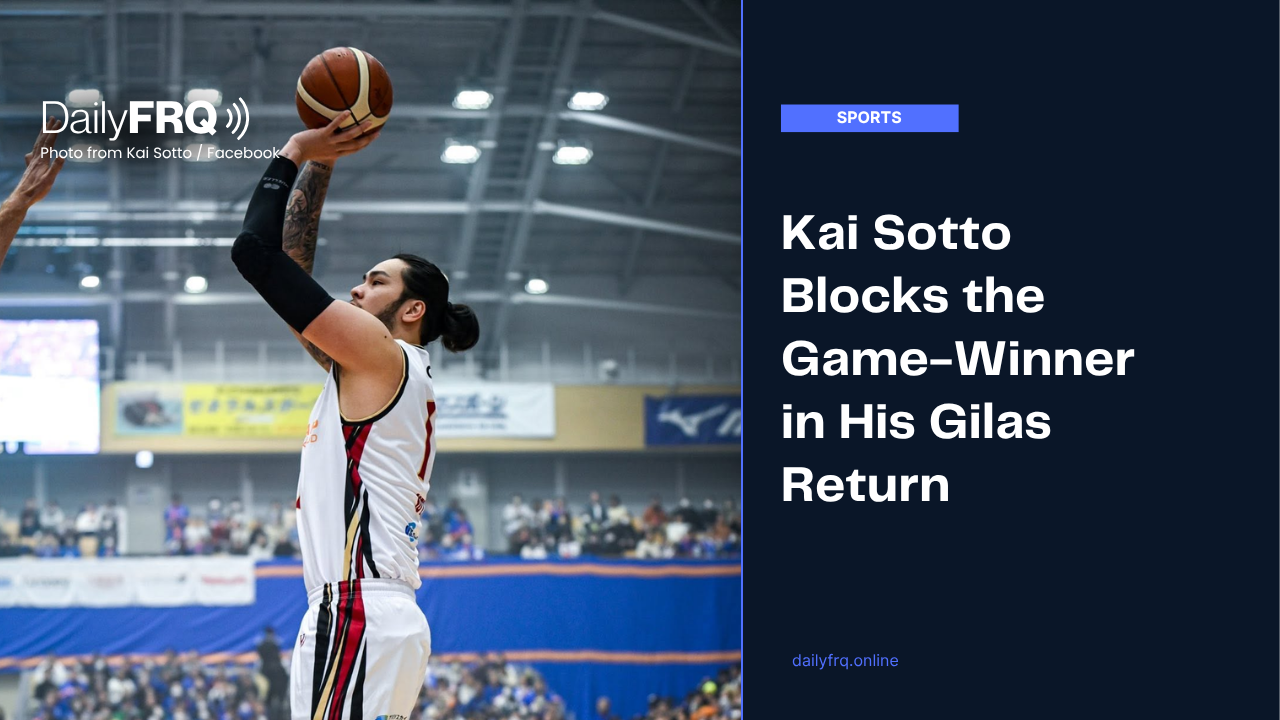 Kai Sotto Blocks the Game-Winner in His Gilas Return
