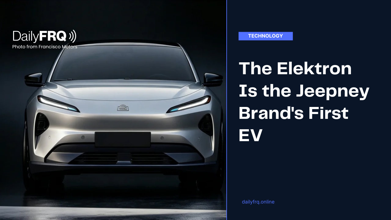 The Elektron Is the Jeepney Brand’s First EV