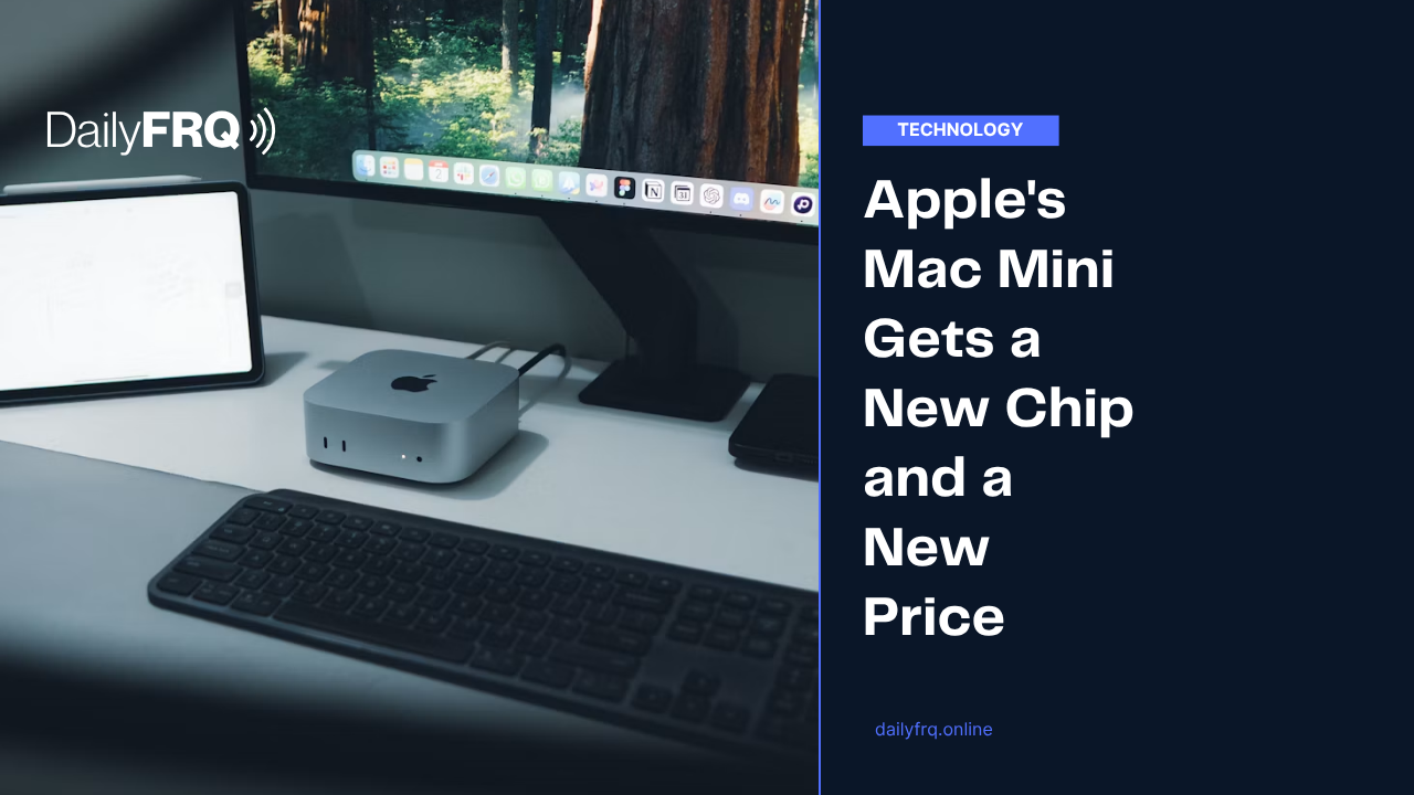 Apple’s Mac Mini Gets a New Chip and a New Price