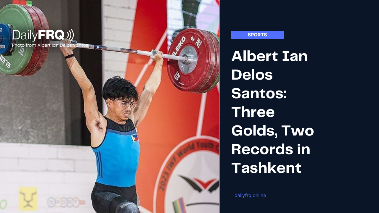 Albert Ian Delos Santos: Three Golds, Two Records in Tashkent
