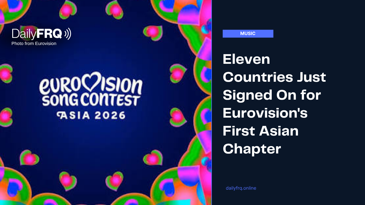 Eleven Countries Just Signed On for Eurovision’s First Asian Chapter