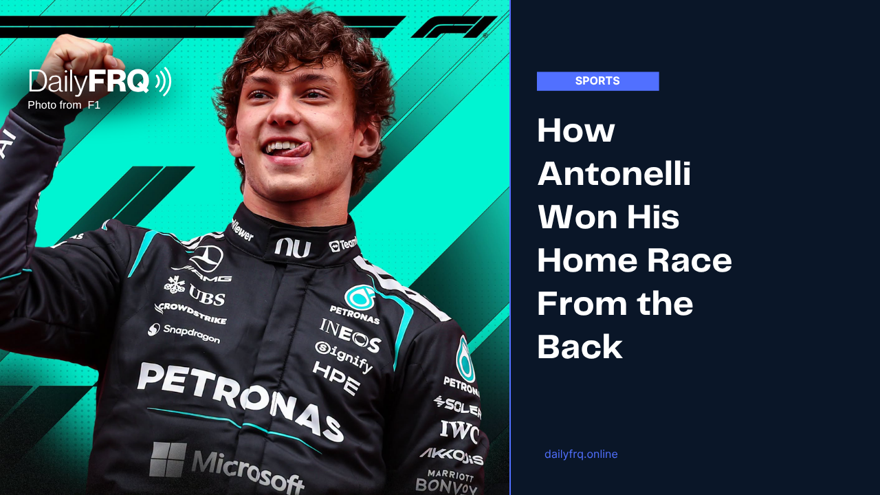 How Antonelli Won His Home Race From the Back