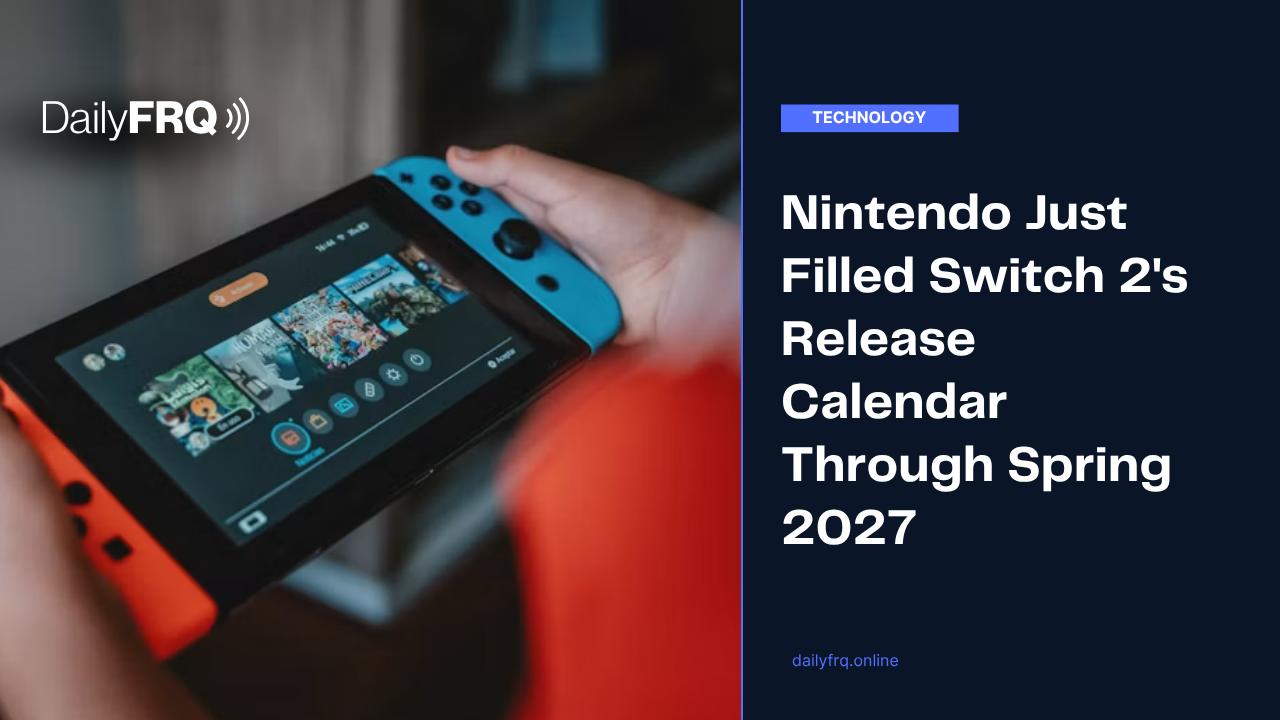 Nintendo Just Filled Switch 2’s Release Calendar Through Spring 2027