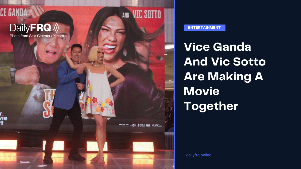 Vice Ganda And Vic Sotto Are Making A Movie Together