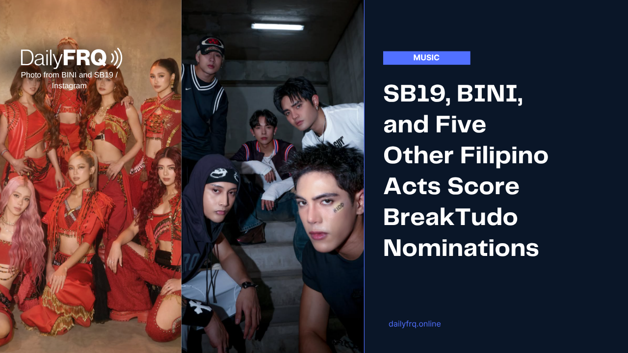 SB19, BINI, and Five Other Filipino Acts Score BreakTudo Nominations