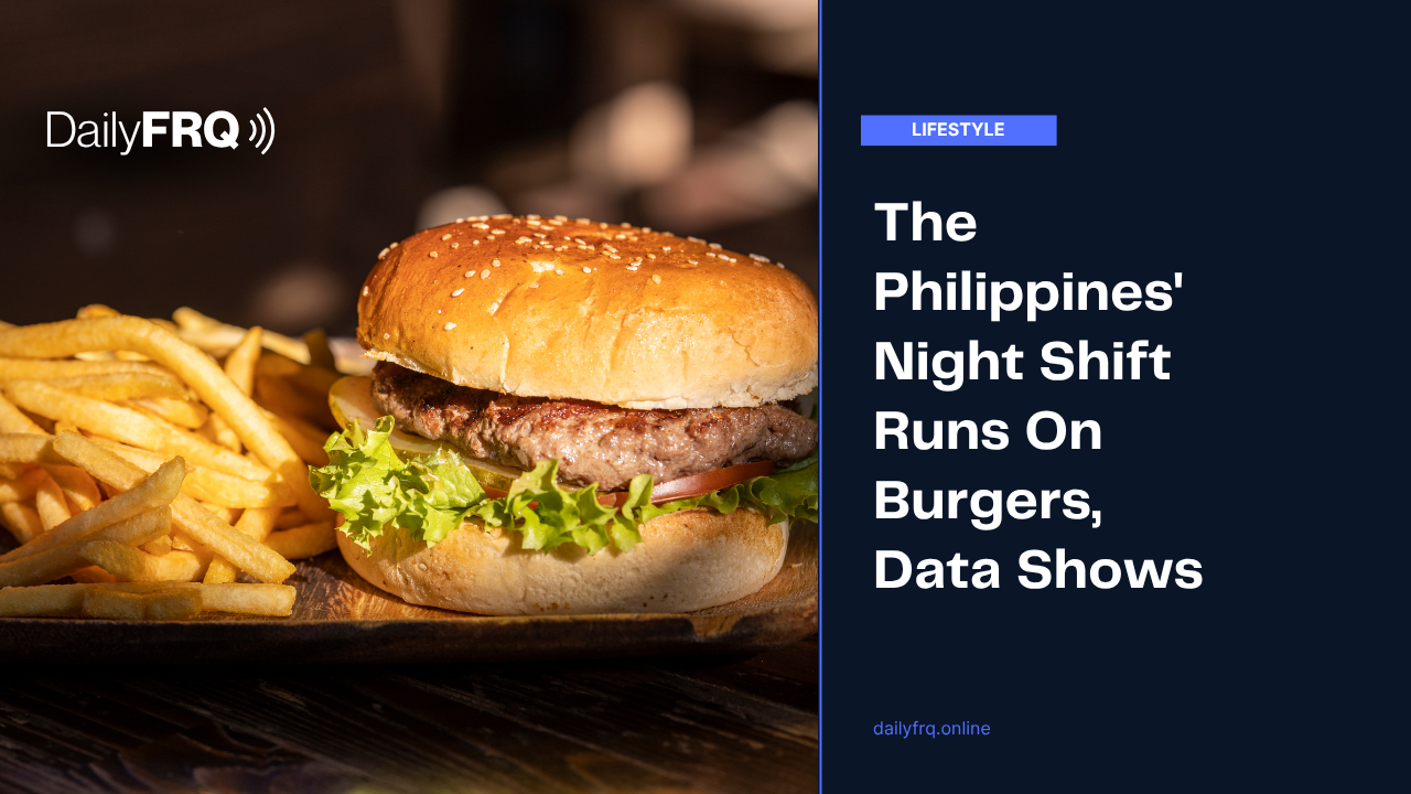 The Philippines’ Night Shift Runs On Burgers, Data Shows