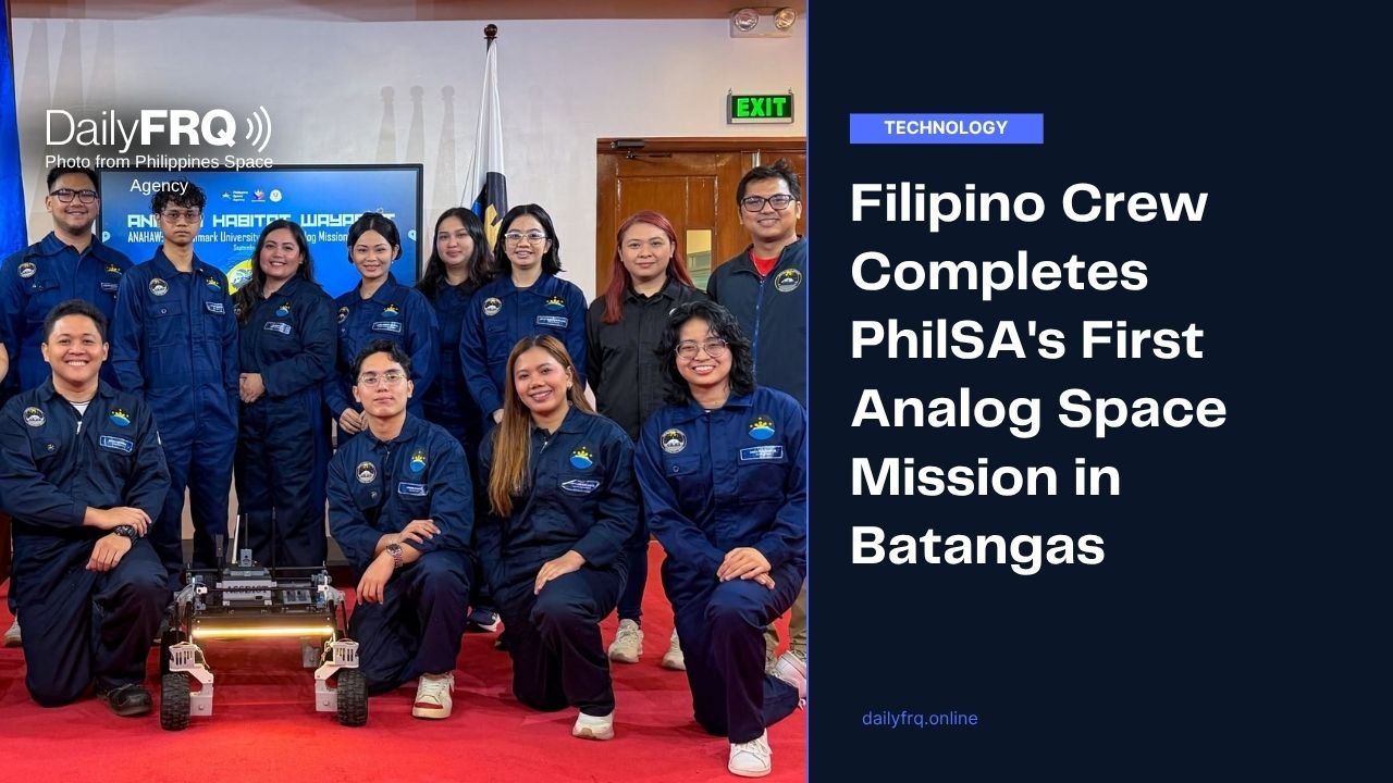 Filipino Crew Completes PhilSA’s First Analog Space Mission in Batangas