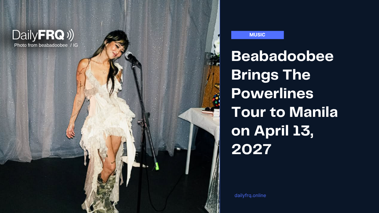 Beabadoobee Brings The Powerlines Tour to Manila on April 13, 2027