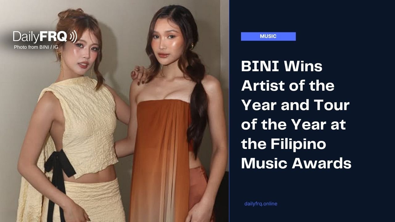 Bini Wins Artist of the Year and Tour of the Year at the Filipino Music Awards