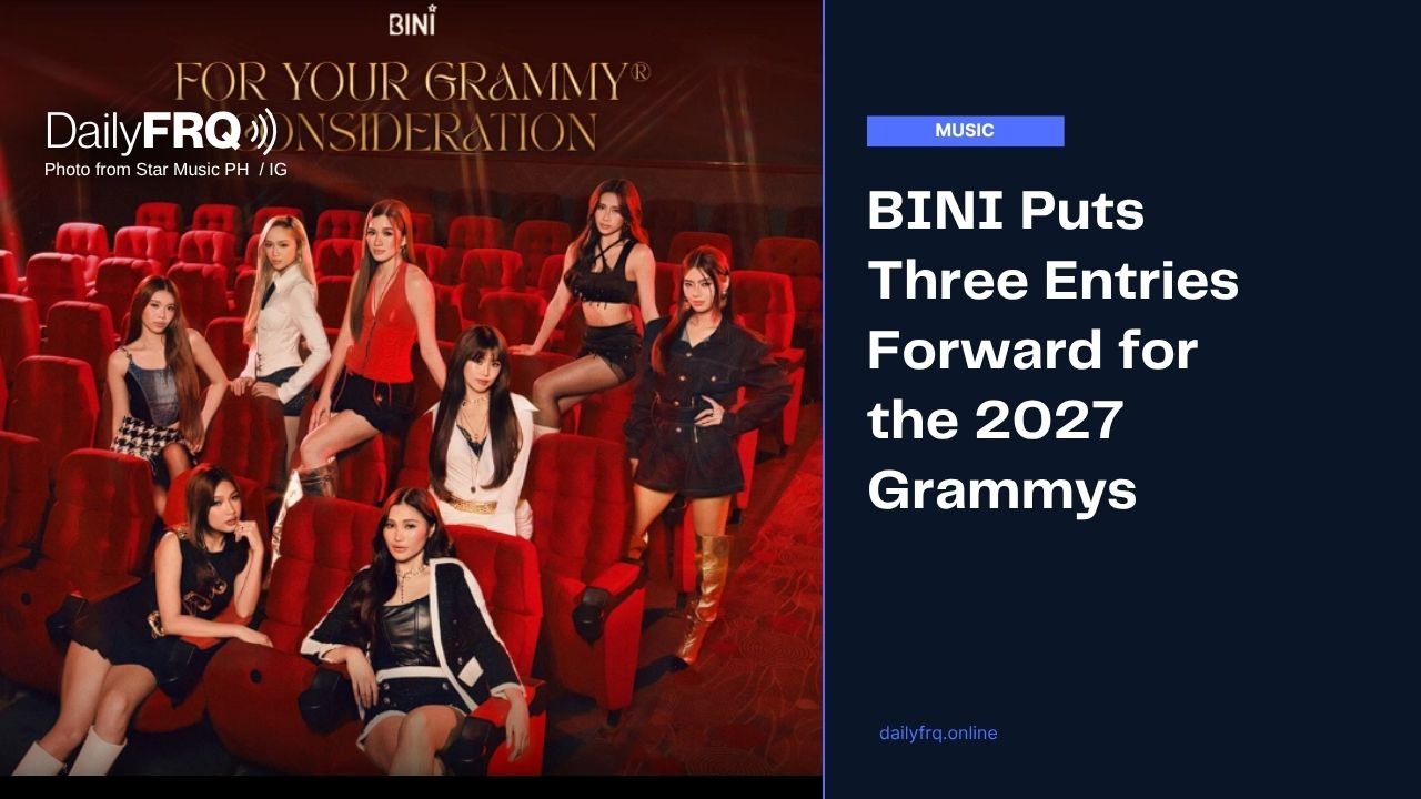 BINI Puts Three Entries Forward for the 2027 Grammys
